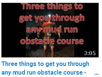 get through any mud run obstacle course